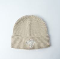 Bonnet d'hiver en acrylique tricoté chaud à revers, motif écossais coloré, pour sports de plein air, avec logo brodé personnalisé, unisexe, pour le ski