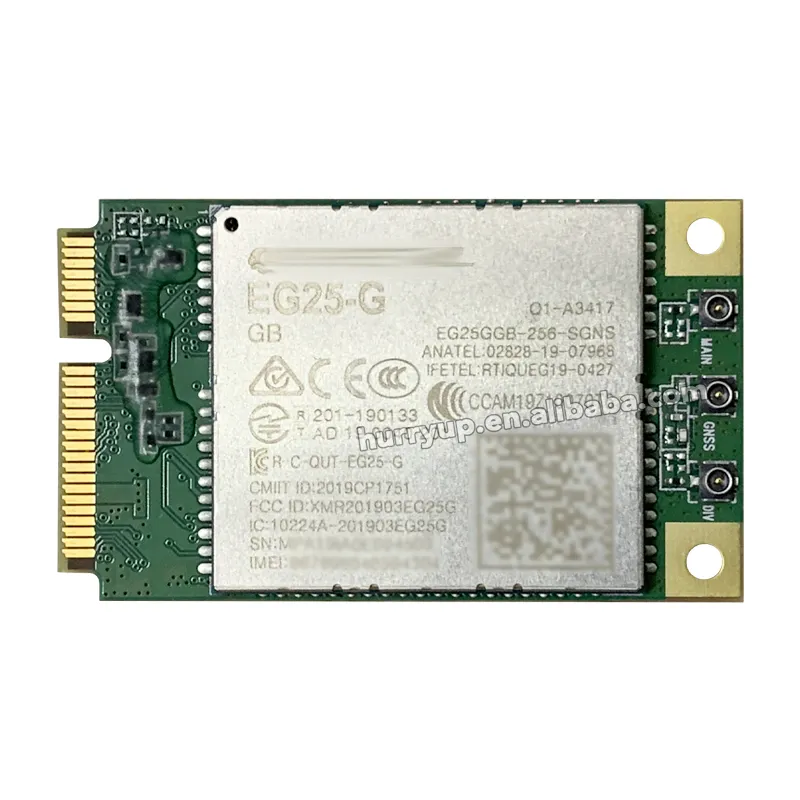 EG25-Gグローバルバンド4GLTEモジュール (SIMCardコネクタ付き/なし) EG25 G EG25G EG25GGB EG25GGB-256-SGNS MiniPCIe