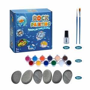 <span class=keywords><strong>Kit</strong></span> de <span class=keywords><strong>peinture</strong></span> rupestre pour enfants-Arts et artisanat pour filles et garçons de 6 à 12 ans-Kits d'artisanat Art Set-Fournitures pour <span class=keywords><strong>peinture</strong></span> rocheuse - Product Image 1