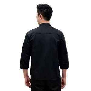 Chef professionnel vêtements de travail restauration cuisine vêtements hauts Restaurant uniforme cuisine chemise hôtel cuisinier veste serveur salopette - Product Image 2