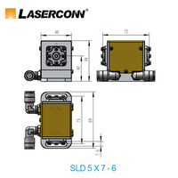 Modul laser Nadi 1064 nm, modul laser VCSEL nd yag