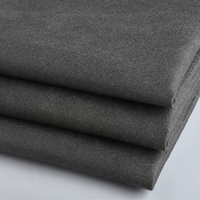 0.5Mm-1.0Mm microfibre daim Imitation cuir tissu ignifuge en cuir PU pour meubles canapés décoration intérieure sac utilisation