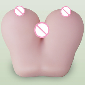 Realistiche borst-seksspeeltjes voor mannen, mannelijke masturbatiepop met vagina & anus, zachte borstzak voor mannen. - Product Image 5
