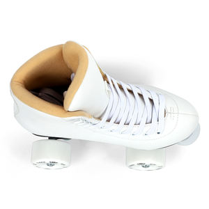 Flying Tiger Flashing Roller Couleur Blanche 4 Roues Professionnel Quad Roller Skate New Patines - Product Image 6