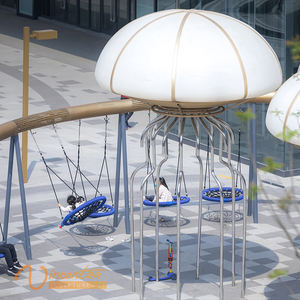 Vincentaa moderno personalizado <span class=keywords><strong>estatua</strong></span> <span class=keywords><strong>de</strong></span> metal grande medusas iluminación escultura al aire libre - Product Image 5