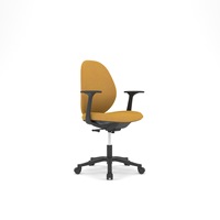 Chaise ergonomique de haute qualité avec dossier réglable et structure en nylon - Tabouret ergonomique pour clinique dentaire, cabinet médical, salon