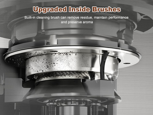 Máquina de Café Espresso Profesional de Alta Calidad con Molinillo de Granos de Café para Cafeterías - Product Image 3