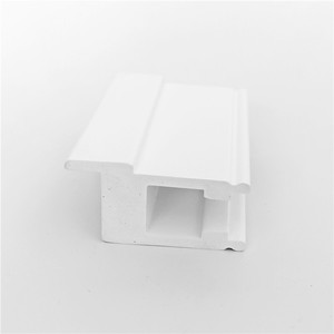 Composants de volets en PVC plastique moderne ROSENHOME, profil intérieur, volet horizontal de plantation, pièces de cadre de volet, lame de volet de fenêtre - Product Image 5