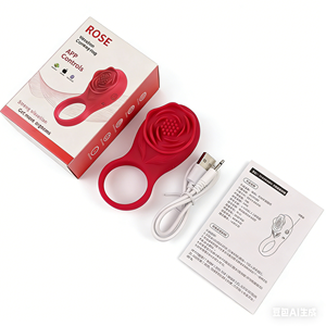 Ensemble de vibrateurs portables avec télécommande, stimulateur clitoridien avec anneau vibrant, jouet intime interactif pour couples - Product Image 6