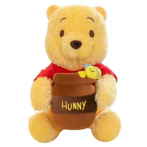 35-55Cm Honingpot Winny Pop Anime Knuffel Kids Pop Slaapkussen Verjaardag Nieuwjaar Cadeau Winnies Beer Pop