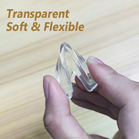 Protection d'angle Bureaux pour enfants Protège les coins Bords de meubles Pare-chocs de sécurité transparents Bureaux et coins de meubles
