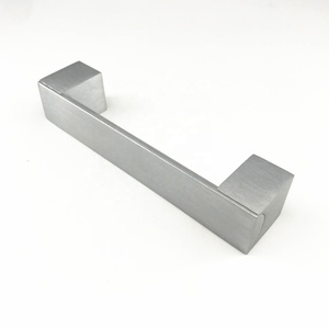 CHINA FOSHAN Kosin Factory MLP42 Furniture Hardware Kitchen Cabinet Brushed Satin <strong>Square</strong> Pull Handles - Product Image 6