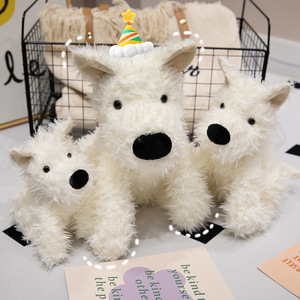 Giocattoli di peluche per cani di West Highland White Terrier Golden Retriever barboncino bicon Frise Pug <span class=keywords><strong>Chihuahua</strong></span> Shiba Inu Bull bambola di peluche - Product Image 2