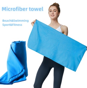 Toalla Deportiva Personalizada OEM de Secado Rápido, Ecológica, Súper Absorbente, 200GSM, Microfibra, Color Sólido, Logotipo Personalizado Tejido <span class=keywords><strong>Lenna</strong></span> - Product Image 3