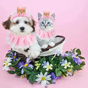 Jw fantasia de gatos para gatos, vestido de roupa para cosplay, unissex, para gatos