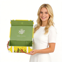 Caja de Regalo Magnética de Lujo con Logotipo Personalizado, Cajas de Cartón Rígido para Embalaje, Reciclables, Plegables, con Cierre Plano para Bufandas