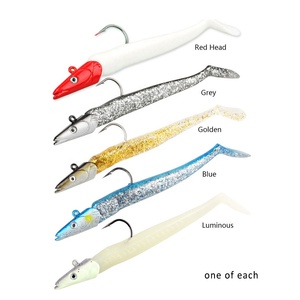 Esca Artificiale di Alta Qualità per Pesca in Mare, 19g 22g 34g, Testa Piombata, per Anguilla, <span class=keywords><strong>Spigola</strong></span>, Merluzzo, Pollock - Product Image 5