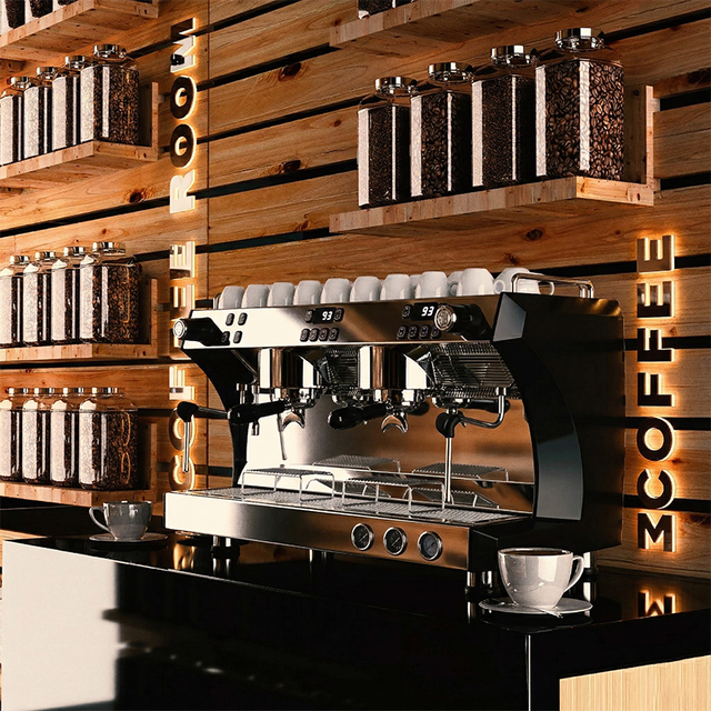 3 Group Commercial Espresso Machine With PID Control Shop Espresso Machine