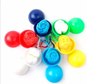 Logo Tùy Chỉnh Xách Tay Dùng Một Lần Không Thấm Nước Nén Poncho Áo Mưa In Keychain In Pocket Balls Cho Trẻ Em Người Lớn