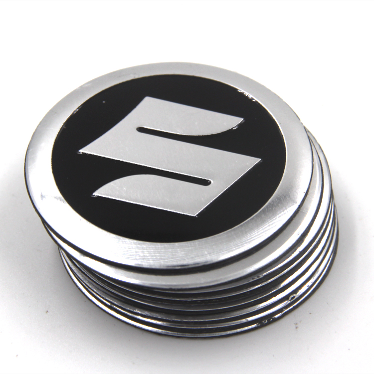 Индивидуальные алюминиевые декоративные наклейки для мотоцикла, 3d металлические наклейки с логотипом