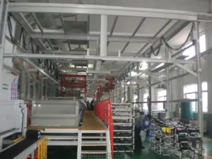 Línea de producción de galvanoplastia de zinc automática, barata de fábrica
