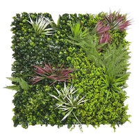 Décoration d'intérieur, mur végétal vertical, fleurs artificielles, plantes artificielles pour la décoration intérieure