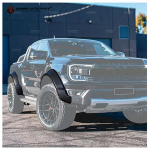 Summer Auto Parts Off-Road Pick up Wide Body Fender Covers Car Fender Flares para Ford Ranger Raptor Wheel Arches Fender Flares - Product Image 2
