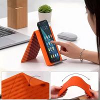 Support de téléphone pliable en silicone pour visualisation mains libres pour bébés, support universel portable multi-usages pour les employés de bureau