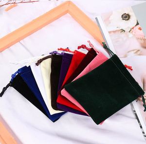Bolsa para Joyas Elegante y Minimalista de Estilo Coreano, de Tela de Algodón de Color Sólido, Forro de Terciopelo Ligero, Antioxidante y Antipolvo - Product Image 4