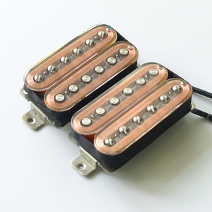 Donlis Tùy Chỉnh Màu Sắc Rõ Ràng Alnico 5 Lp Humbucker Guitar Pickup Vết Thương Trong Suốt Bobbin Với Nickel Bạc Baseplate - Product Image 3