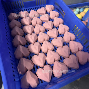 Bola de Sal de Baño con Forma de Corazón de Diamante 100G con Aroma a Lavanda para el Cuidado Corporal de Adultos - Product Image 2