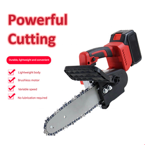 Ananke Tools High Quality 10 Inch Electric Chainsaw Household <b>Tree</b> Trimming Portable Cordless Chainsaw - Product Image 5