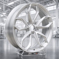 Jantes de voiture MOJIO Custom ET PCD 17-26 pouces 5x114.3 en alliage d'aluminium forgé multi-rayons légères pour voitures de performance
