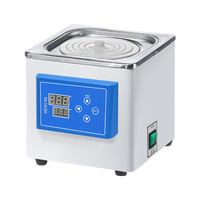 Bain-marie thermostatique de laboratoire à température constante, capacité 2 bacs