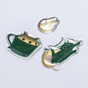 Personalizado Anime Claro Niños Epoxi <span class=keywords><strong>3D</strong></span> Pegatinas 32Mm Epoxy Eyeball Tela Pegatinas Hoja para Iphone - Product Image 2