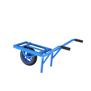 निर्माण कृषि उपकरण भारी शुल्क इस्पात निर्माण व्हील बैरो पेशेवर वर्ग धातु हैंडल स्टील व्हीलबैरो - Product Image 6