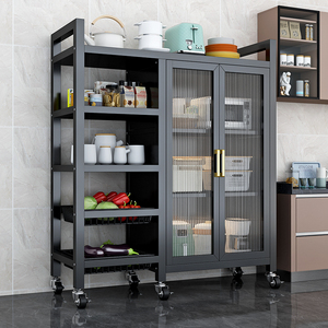 Armadio Metallico Multilivello Personalizzabile, Scaffale per Cucina in Acciaio al Carbonio - Product Image 6