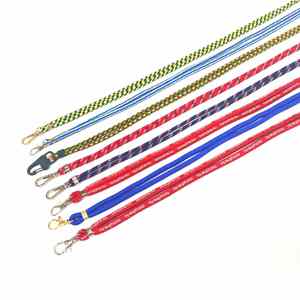 Printed Logo <b>Polyester</b> Phone Neck Strap Custom Cord <b>Lanyards</b> With ID Holder for Promotional Events - Product Image 1