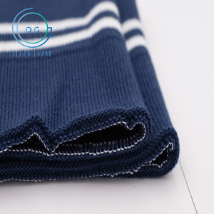 Tela de Punto Acanalado Ecológica Más Vendida, Tela de Poliéster de Verano con Canalé 1x1, Tela para Puños - Product Image 1