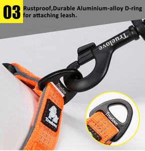 Truelove New Arrival Ajustável Personalizado Eco Friendly Luxo Pet Acessórios Durable Nylon Soft Cat Dogs Collar Respirável - Product Image 5