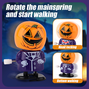 Đồ chơi bằng nhựa gió lên cơ chế Halloween mới lạ Đồng hồ windup đồ chơi cho trẻ em - Product Image 2