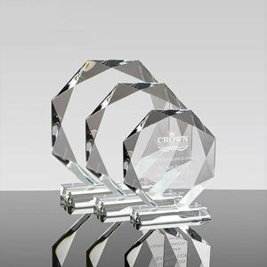 HBL Wholesale Custom Blank Crystal Trophy <strong>Engraved</strong> Glass Award <strong>Plaque</strong> for Tradeshow Giveaways Welcome Gifts - Product Image 1