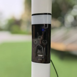 Cheap Price Plastic 16Inch Rechargeable <b>Fan</b> Floor Standing Solar <b>Fan</b> With <b>Remote</b> <b>Control</b> Household <b>Fan</b> T919 OEM Hot Sale 16-Inch - Product Image 2