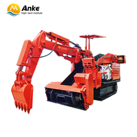 Dredger-racleur-porteuse électrique portable avec moteur et pompe pour le nettoyage des fosses d'eau et des silos des mines souterraines 50m/H