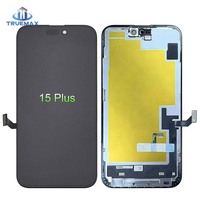 Écran OLED souple HX pour iPhone 15 Plus, remplacement d'écran LCD de téléphone portable