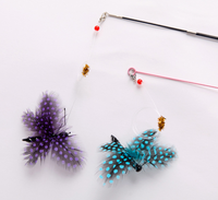 Tête de remplacement pour jouet chat papillon interactif, accessoire ludique pour chaton