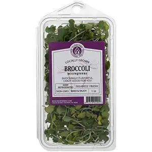 Fermes de 80 acres, Microgreens brocoli conventionnel, 1 once