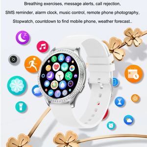 2024 nouvelle Smartwatch personnalisée Gk53 <span class=keywords><strong>Bracelet</strong></span> intelligent pour femme Ip67 note étanche 210Mah Ultra longue durée de vie Smartwatch sain - Product Image 3