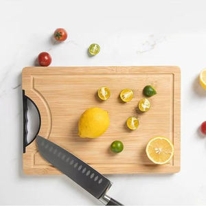 <span class=keywords><strong>Planche</strong></span> <span class=keywords><strong>à</strong></span> <span class=keywords><strong>découper</strong></span> en bambou durable de qualité alimentaire, anti-moisissure et <span class=keywords><strong>antibactérienne</strong></span>, avec logo personnalisé, pour la cuisine - Product Image 3