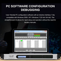 Processore Audio Digitale Professionale ADI DSP Mixer a 16 Canali con Soppressione del Feedback DP1616